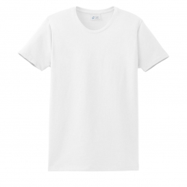 Port & Company LPC61 Ladies Essential T-Shirt - White | FullSource.com