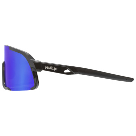 MCR Safety HK418BP HK4 Safety Glasses - Black Frame - Blue Diamond Mirror Lens