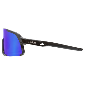 MCR Safety HK418BZDC HK4 Safety Glasses - Black Frame - Blue Diamond Mirror MAX36 Dual Coating Lens