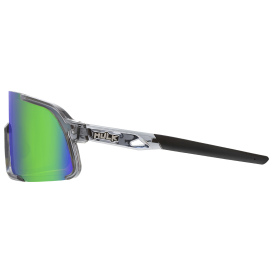 MCR Safety HK42BGP HK4 Safety Glasses - Crystal Gray Frame - Green Mirror Lens