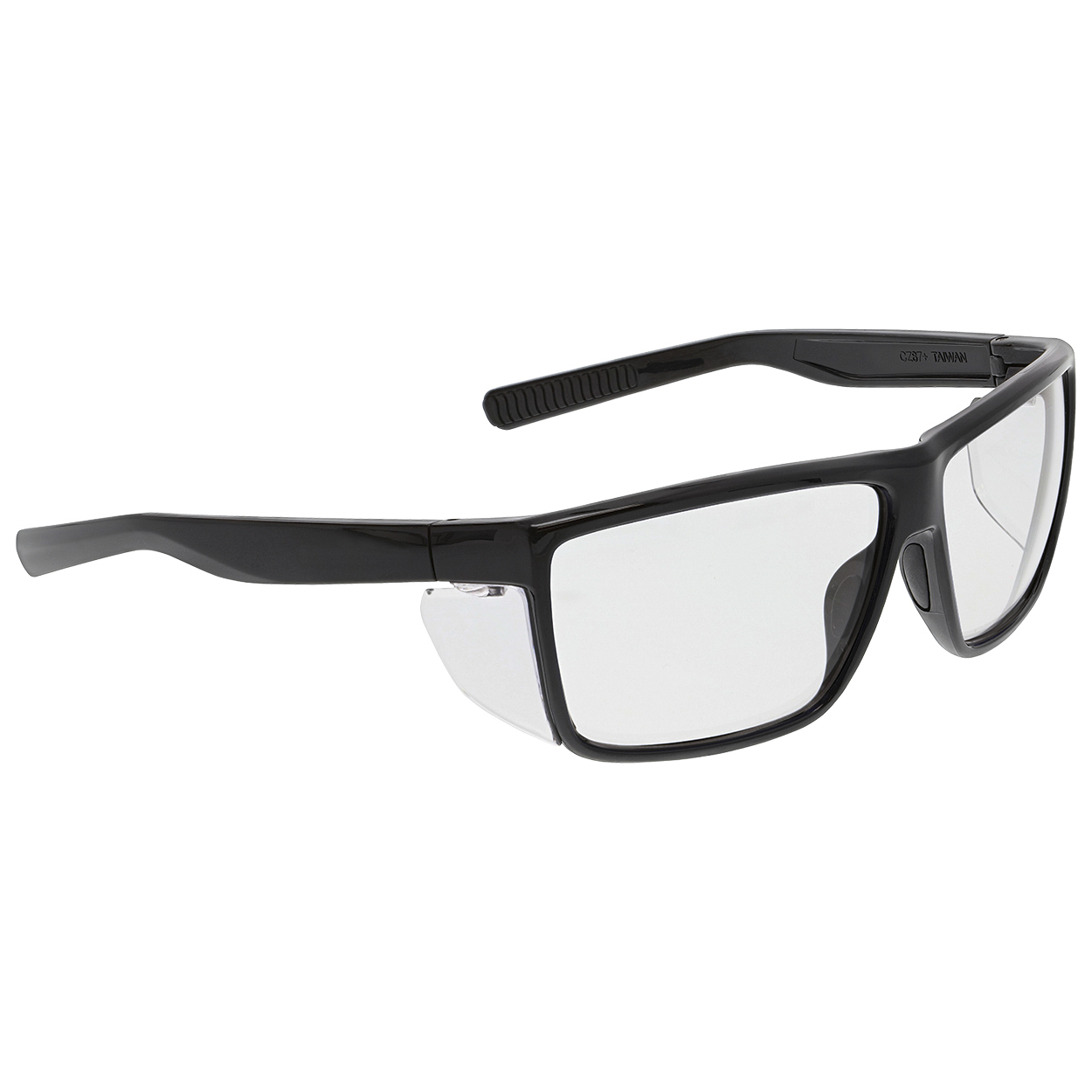 MCR Safety SR2L10AF Swagger SR2L Safety Glasses - Black Frame -  Clear UV-AF Mirror Lens