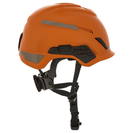 MSA 10194789 V-Gard H1 Trivent Safety Helmet - Fas-Trac Suspension - Orange