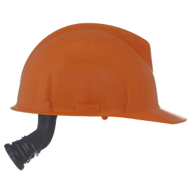 MSA 804396 Topgard Cap Style Hard Hat - Fas-Trac III Suspension - Bright Orange