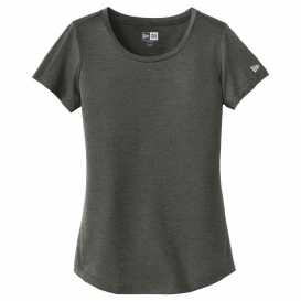 New Era LNEA200 Ladies Series Performance Scoop Tee - Graphite