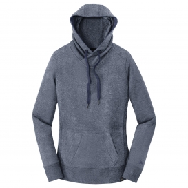 New Era LNEA500 Ladies French Terry Pullover Hoodie - True Navy Twist