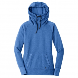 New Era LNEA510 Ladies Tri-Blend Fleece Pullover Hoodie - Royal Heather