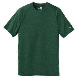 New Era NEA200 Series Performance Crew Tee - Dark Green