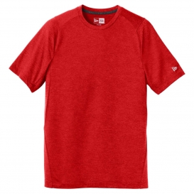 New Era NEA200 Series Performance Crew Tee - Scarlet