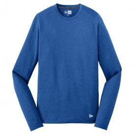 New Era NEA201 Series Performance Long Sleeve Crew Tee - Royal
