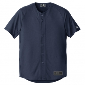 New Era NEA220 Diamond Era Full-Button Jersey - True Navy