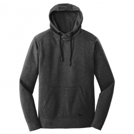New Era NEA510 Tri-Blend Fleece Pullover Hoodie - Black Heather