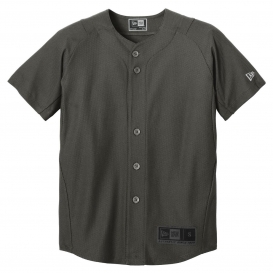 New Era YNEA220 Youth Diamond Era Full-Button Jersey - Graphite