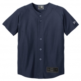 New Era YNEA220 Youth Diamond Era Full-Button Jersey - True Navy