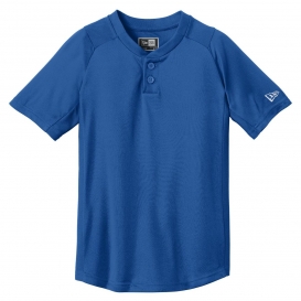 New Era YNEA221 Youth Diamond Era 2-Button Jersey - Royal