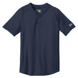 New Era YNEA221 Youth Diamond Era 2-Button Jersey - True Navy
