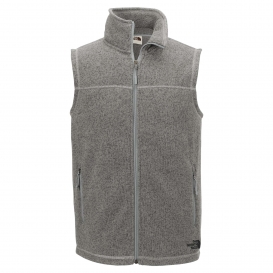 The North Face NF0A47FA Sweater Fleece Vest - TNF Medium Grey Heather