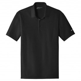 Nike 838956 Dri-FIT Players Polo with Flat Knit Collar - Black