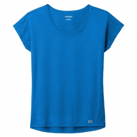 OGIO Endurance LOE324 Ladies Pulse Dolman Tee - Electric Blue