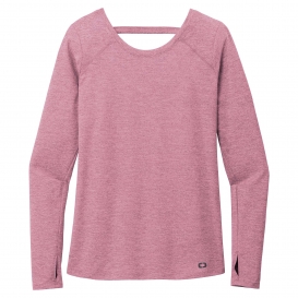 OGIO Endurance LOE340 Ladies Force Long Sleeve Tee - Lilac Heather