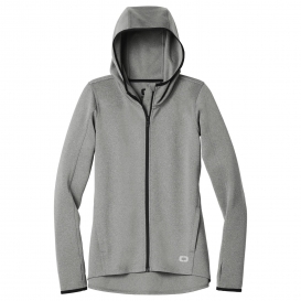 OGIO Endurance LOE728 Ladies Stealth Full-Zip Jacket - Heather Grey