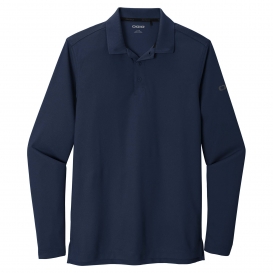 OGIO OG105 Caliber 2.0 Long Sleeve Polo - Navy