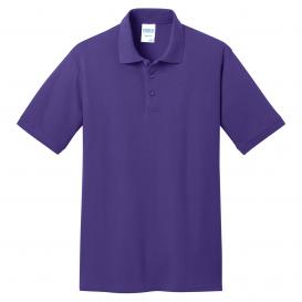 Port & Company KP155 Core Blend Pique Polo - Purple