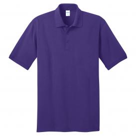 Port & Company KP55T Tall Core Blend Jersey Knit Polo - Purple