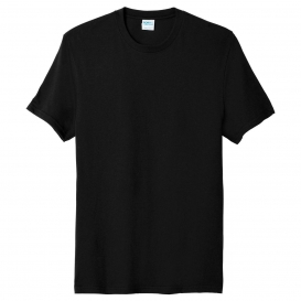 Port & Company PC455 Fan Favorite Blend Tee - Jet Black | Full Source