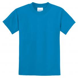 Port & Company PC55Y Youth Core Blend Tee - Sapphire
