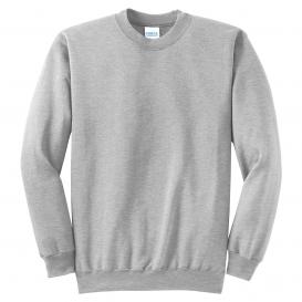 Port & Company PC78 Core Fleece Crewneck Sweatshirt - Ash | Full Source