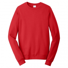 Port & Company PC850 Fan Favorite Fleece Crewneck Sweatshirt - Bright Red