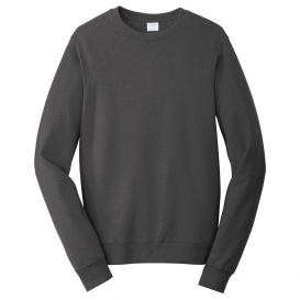 Port & Company PC850 Fan Favorite Fleece Crewneck Sweatshirt - Charcoal