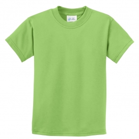 Port & Company PC61Y Youth Essential T-Shirt - Lime