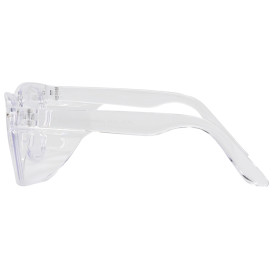 Bouton 250-170-0122 Commuter Bifocal Auto Focus Readers Safety Glasses - Clear Frame - Clear Anti-fog Lens