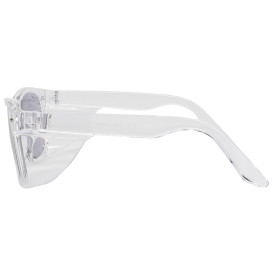 Bouton 250-170-0123T Commuter Auto Focus Readers Safety Glasses - Clear Frame - Tinted Anti-fog Lens