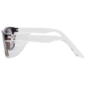 Bouton 250-170-8123T Commuter Auto Focus Readers Safety Glasses - Tortoise Shell Frame - Tinted Anti-fog Lens