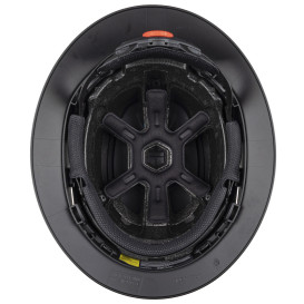 PIP 280-HP1491R-FB Traverse ANSI Type II Full Brim Safety Helmet - Black Carbon