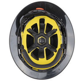 PIP 280-HP1491RM-FB Traverse ANSI Type II Full Brim Safety Helmet with Mips - Black Carbon