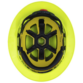 PIP 280-HP1491RM-FB Traverse ANSI Type II Full Brim Safety Helmet with Mips - Hi-Vis Yellow