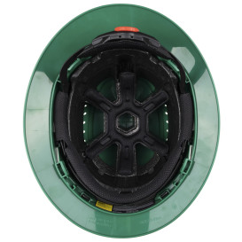 PIP 280-HP1491RV-FB Traverse ANSI Type II Full Brim Vented Safety Helmet - Dark Green