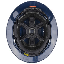 PIP 280-HP1491RV-FB Traverse ANSI Type II Full Brim Vented Safety Helmet - Navy