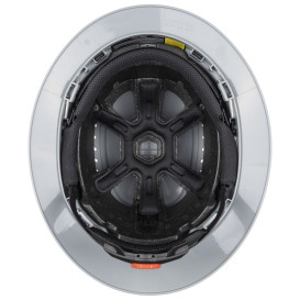 PIP 280-HP1491RV-FB Traverse ANSI Type II Full Brim Vented Safety Helmet - Gray