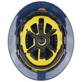 PIP 280-HP1491RVM-FB Traverse ANSI Type II Vented Full Brim Safety Helmet with Mips - Navy