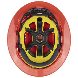 PIP 280-HP1491RVM-FB Traverse ANSI Type II Vented Full Brim Safety Helmet with Mips - Red