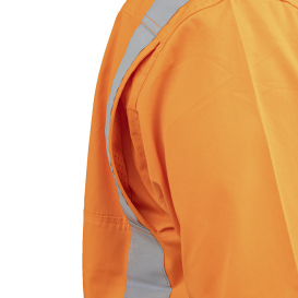 PIP 314W6369H Bisley Type R Class 2 Women\'s Vented Coveralls - Orange/Navy