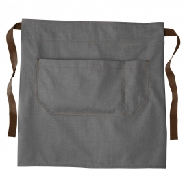 Port Authority A801 Market Half Bistro Apron - Ash Grey