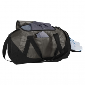 Port Authority BG804 Team Duffel - Grey/Black