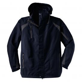 Port Authority J304 All-Season II Jacket - True Navy/Iron Grey | Full ...