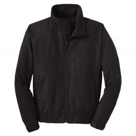 Port Authority J329 Lightweight Charger Jacket - True Black | Full Source