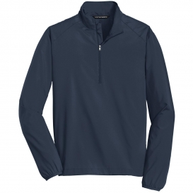 Port Authority J343 Zephyr 1/2-Zip Pullover - Dress Blue Navy | Full Source